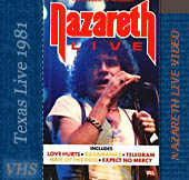 Nazareth Live Houston Texas (1981)